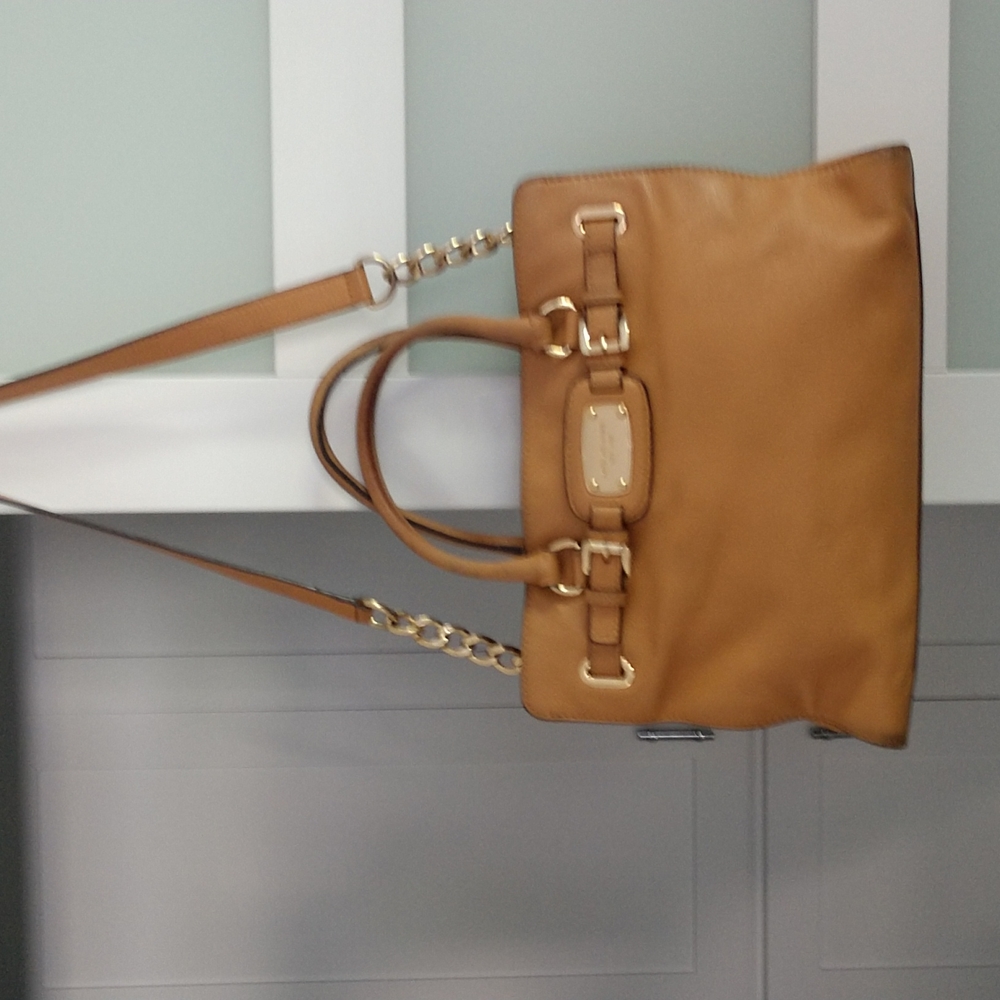 Higher end nubuck soft leather satchel